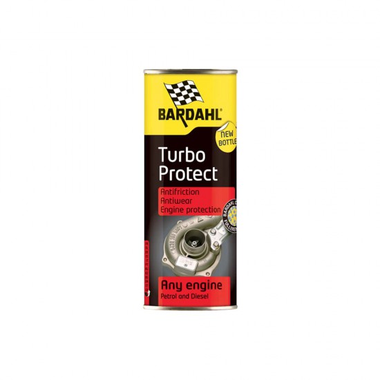 Присадка в масло 2в1 антифрикционная для ДВС и защиты турбины TURBO PROTECT BARDAHL 0,325л.