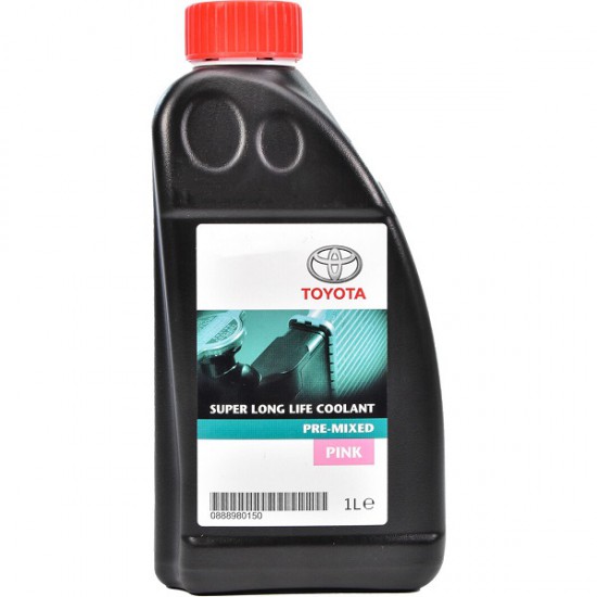 Toyota Super LL Coolant, Pre-Mixed PINK  