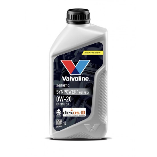 Valvoline  SYNPOWER MST C6 0W-20 1л.