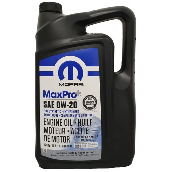 Mopar MaxPro 0W-20   GF-6A   5л.