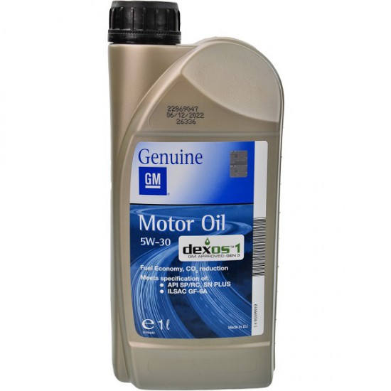 GM Motor Oil Dexos1 5W-30 1л.