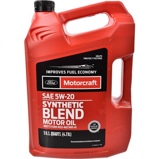 Ford Motorcraft Synthetic Blend  5W-20