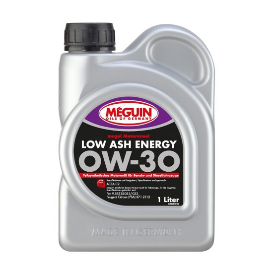 MEGUIN LOW ASH ENERGY 0W-30   1л.