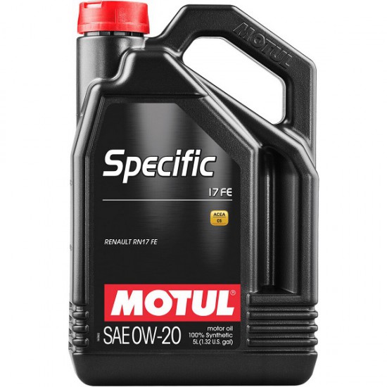 MOTUL SPECIFIC 17 FE SAE 0W20 5л.