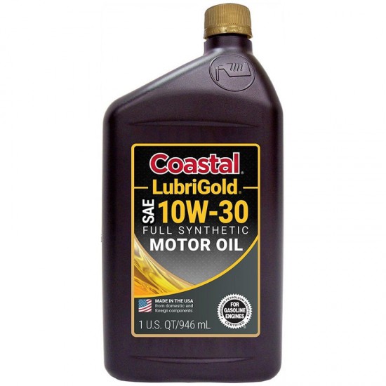 Coastal LubriGold Full Synthetic 10W-30, GF6/SP, 1QT/0,946л. Coastal LubriGold Full Synthetic 10W-30, GF6/SP, 1QT/0,946л.