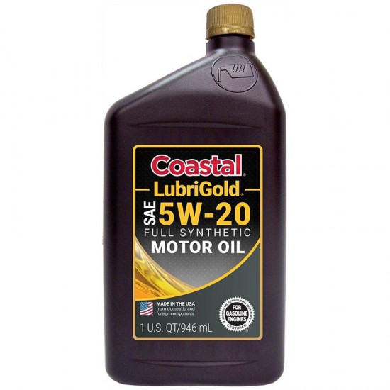 Coastal LubriGold Full Synthetic 5W-20, 1QT/0,946л. Coastal LubriGold Full Synthetic 5W-20, 1QT/0,946л.