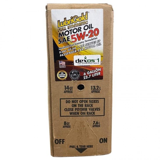 Coastal LubriGold Full Synthetic 5W-20, 6GL/22,71л. Coastal LubriGold Full Synthetic 5W-20, 6GL/22,71л.