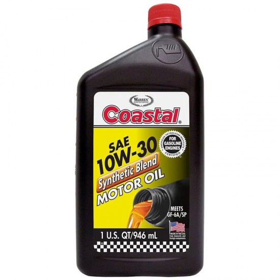 Coastal Synthetic Blend 10W-30 SP, 1QT/0,946л. Coastal Synthetic Blend 10W-30 SP, 1QT/0,946л.