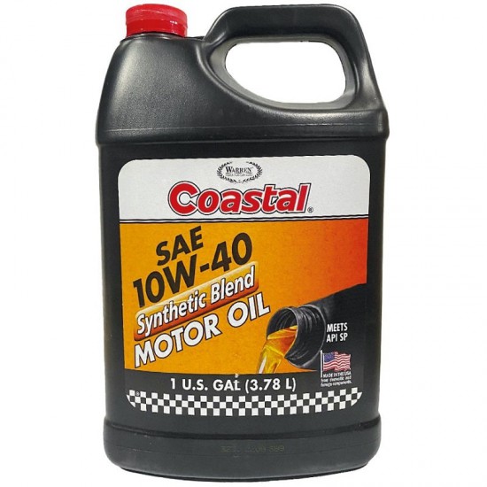 Coastal Synthetic Blend 10W-40 SP, 1GL/3,78л. Coastal Synthetic Blend 10W-40 SP, 1GL/3,78л.