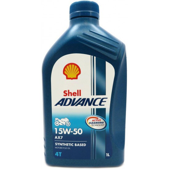 Shell Advance 4T AX7 15W-50