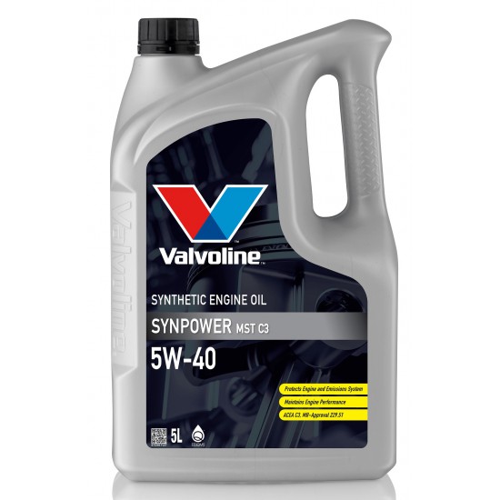 Valvoline Synpower MST C3 5W-40 5л.