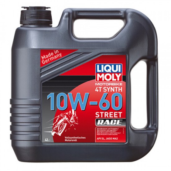 Liqui Moly Motorbike 4T Synth 10W-60 Street Race  4 л.