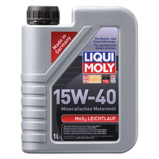 Liqui Moly MoS2 Leichtlauf 15W-40 1л.