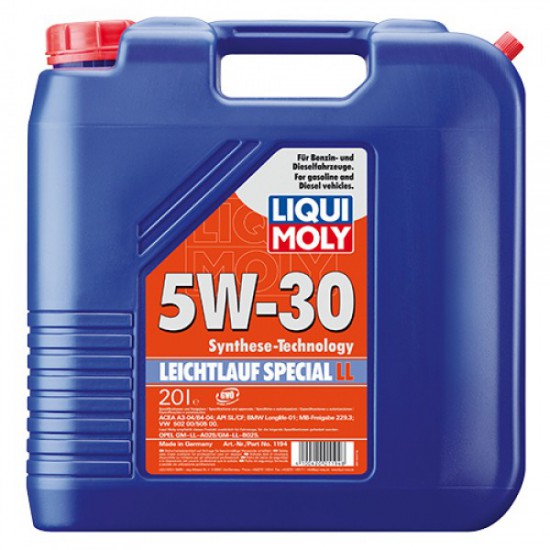 Liqui Moly Special Tec LL 5W-30 20л.