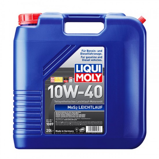 Liqui Moly MoS2 Leichtlauf 10W-40 20л.