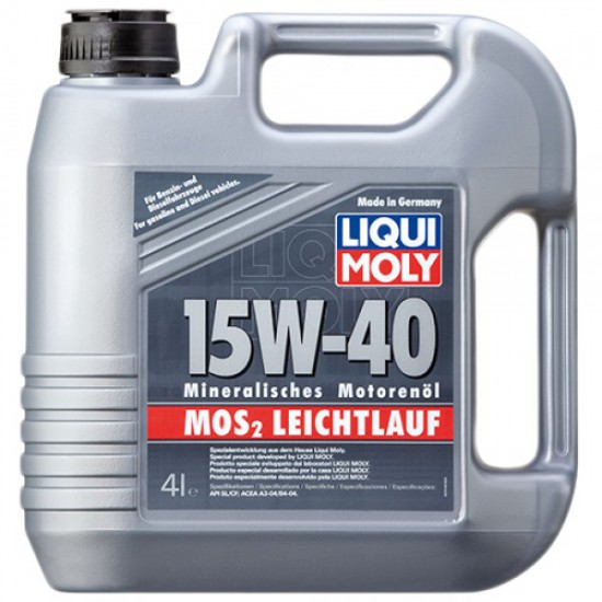 Liqui Moly MoS2 Leichtlauf 15W-40 4л.