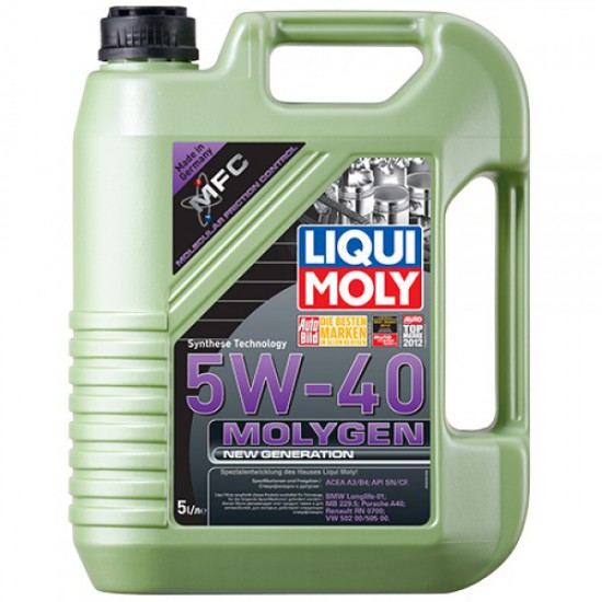 LIQUI MOLYMolygen New Generation 5W-40 5 л.