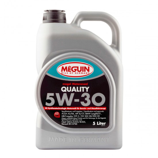 Meguin QUALITY  5W-30  5л.