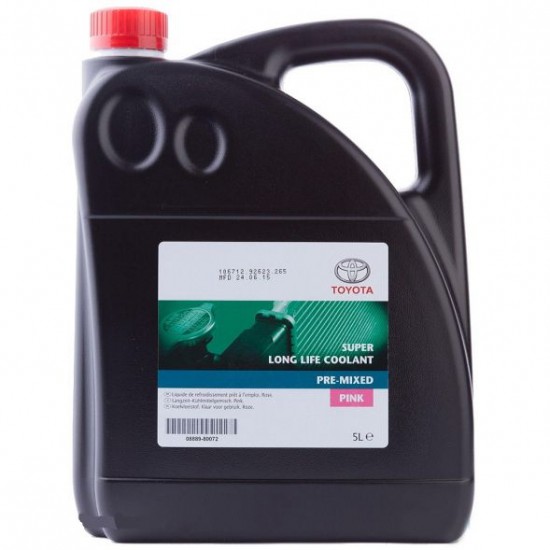 Toyota Super LL Coolant, Pre-Mixed PINK  