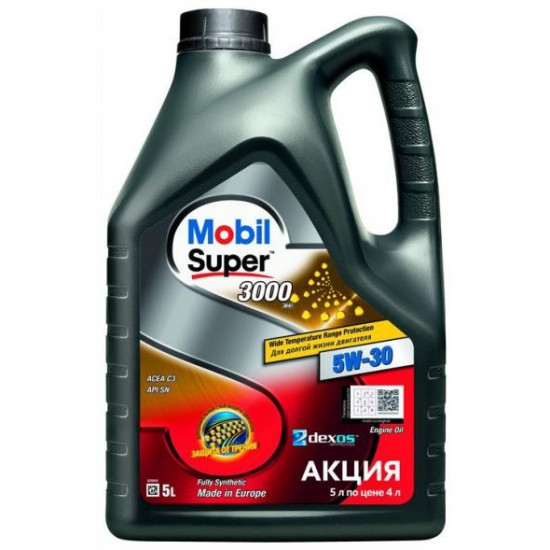 Mobil Super 3000 XE 5W-30 5л