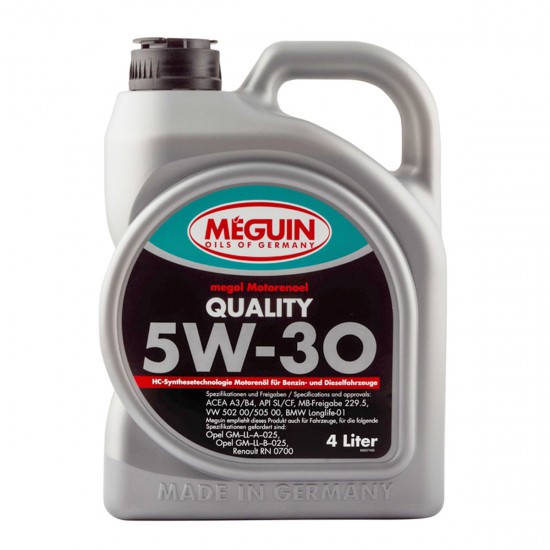 Meguin QUALITY SAE 5W-30  4л.