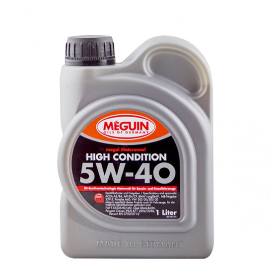 MEGUIN HIGH CONDITION SAE 5W-40  1л.