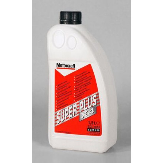 Ford Motorcraft Super Plus X4 Coolant (-70C, желтый) 1л. Ford Motorcraft Super Plus X4 Coolant (-70C, желтый) 1л.