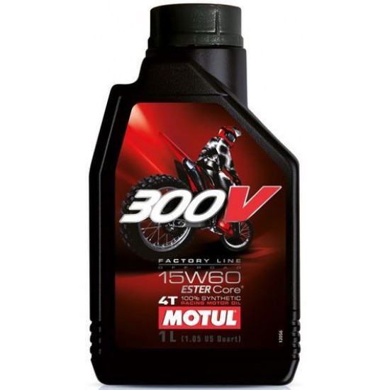 MOTUL 300V 4T Factory Line Off Road 15W-60