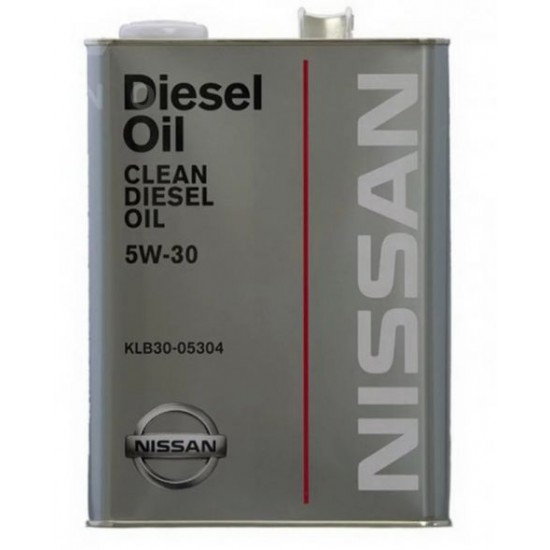 Nissan Clean Diesel Oil 5W-30 DL-1 4л. Nissan Clean Diesel Oil 5W-30 DL-1 4л.