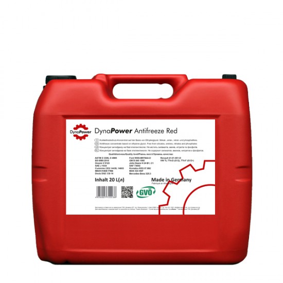 DynaPower Antifreeze Red 208л. (концентрат)