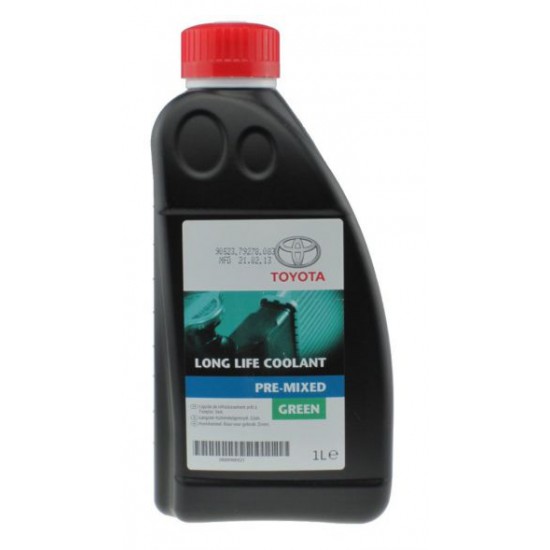 Toyota Long Life Coolant Pre Mixed (-37С, зеленый) 1л.