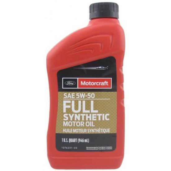 Ford MOTORCRAFT 5W-50 Full Synthetic Motor Oil 1л.