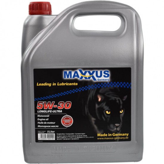 MAXXUS LONGLIFE-ULTRA 5W-30 5л. MAXXUS LONGLIFE-ULTRA 5W-30 5л.