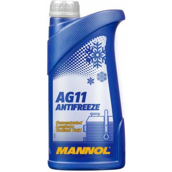 Mannol Longterm AG11 синий (Конц) 1л.