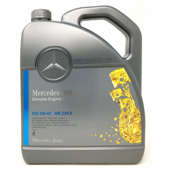 Mercedes Engine Oil 5W-40, 229.5 (A000989860613)