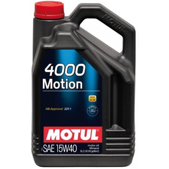 MOTUL 4000 Motion 15W-40 4л.