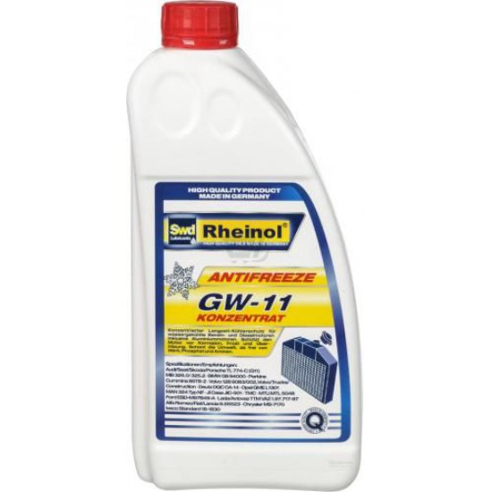 Rheinol Antifreeze GW-11 (-70C, синий) 1,5л.