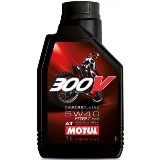 MOTUL 300V 4T Factory Line Off Road 5W-40 