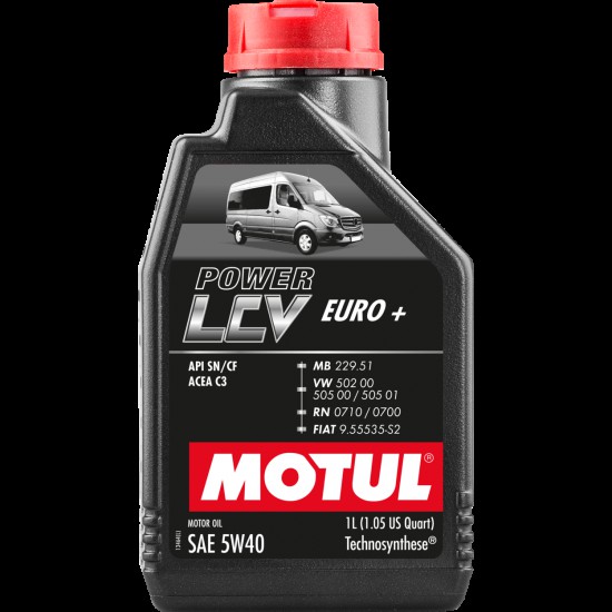 MOTUL POWER LCV EURO+ 5W-40 MOTUL POWER LCV EURO+ 5W-40