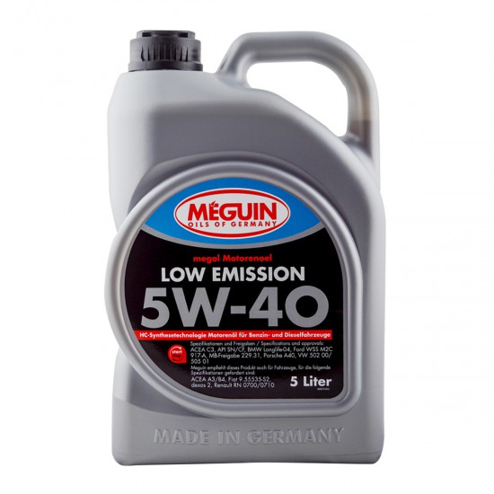 MEGUIN LOW EMISSION SAE 5W-40 