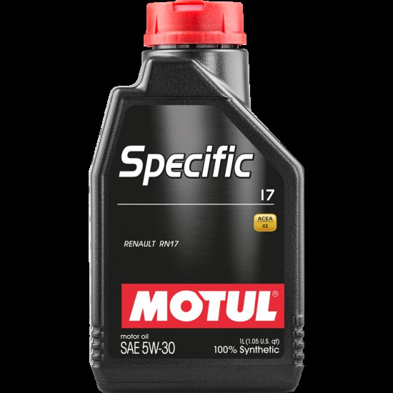 MOTUL SPECIFIC 17 5W-30 208л. MOTUL SPECIFIC 17 5W-30 208л.
