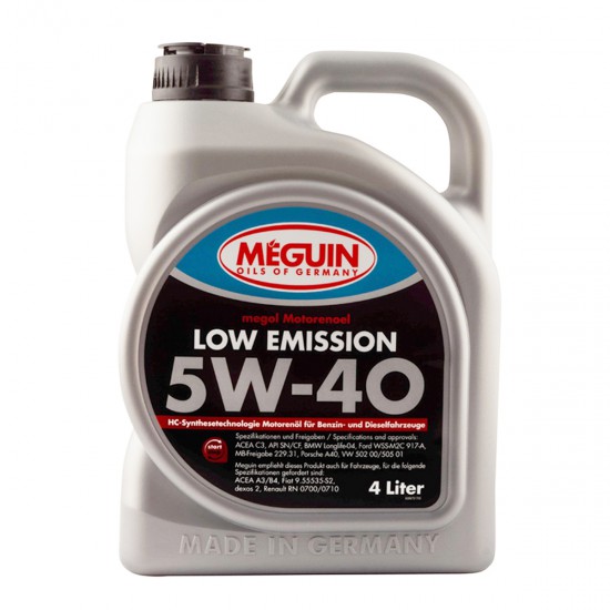 MEGUIN LOW EMISSION SAE 5W-40 4Л.