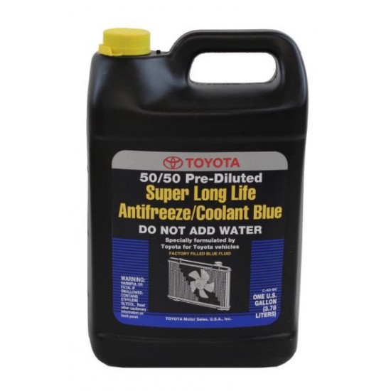 Toyota Super Long Life Coolant Pre-Mixed (-37С, синий)  3,78л.