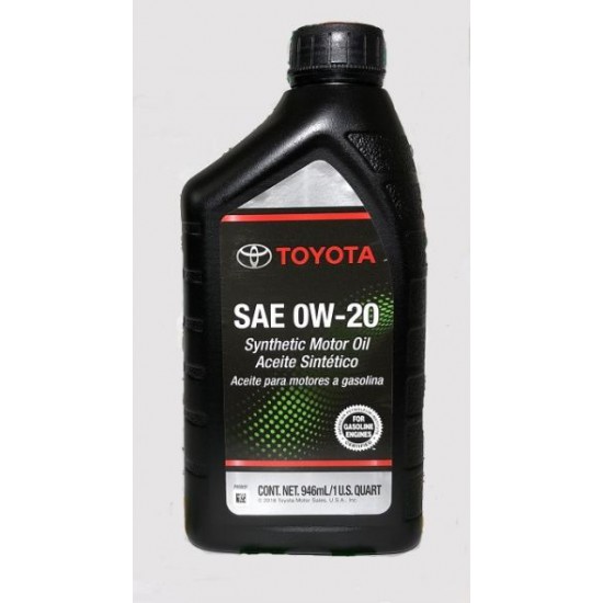 Toyota Motor Oil 0W-20 