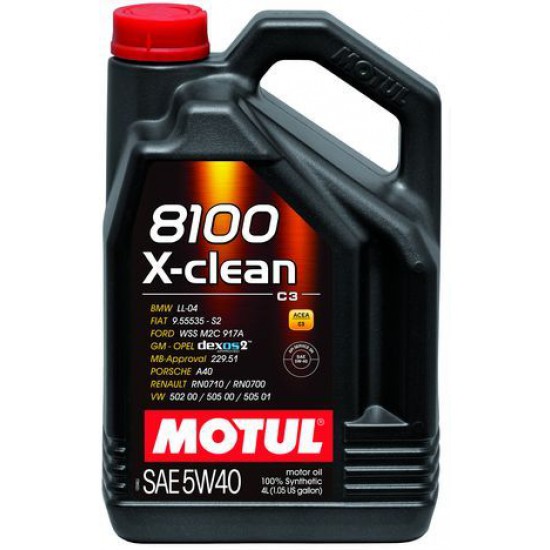 Motul 8100 X-Сlean GEN2  5W-40