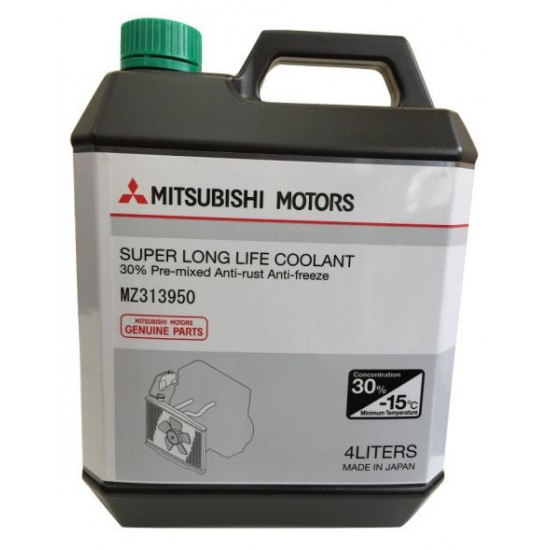 Мітсубіші Super Long Life Coolant (-15C, зелений) 4л.