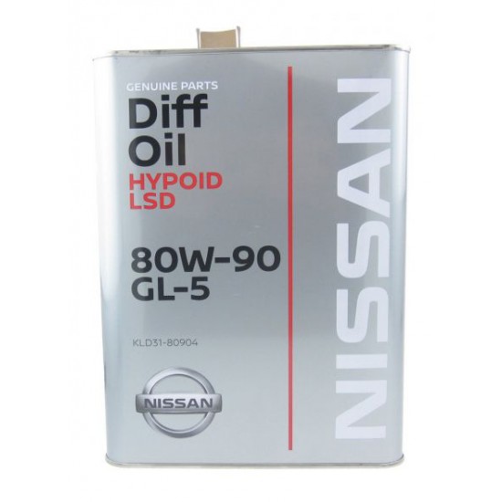 Nissan 80W-90 GL-5 4л. Nissan 80W-90 GL-5 4л.