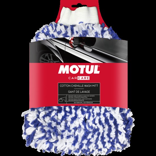 MOTUL CAR CARE CHENILLE MICROFIBRE WASH MITT