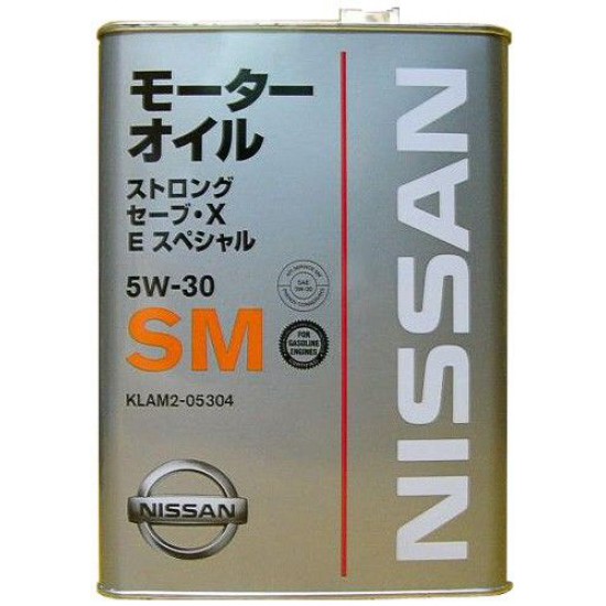 Nissan Strong Save X E Special 5W-30 SM 4л. Nissan Strong Save X E Special 5W-30 SM 4л.
