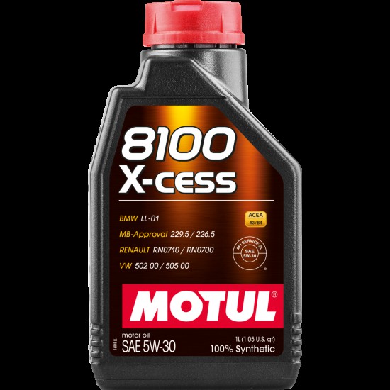 MOTUL 8100 X-CESS 5W-30 60л. MOTUL 8100 X-CESS 5W-30 60л.